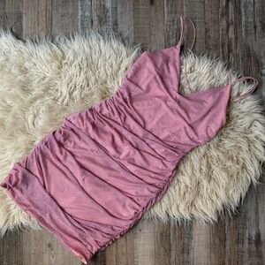 Windsor Rhinestone Embellished Strap Dress (Size Medium)